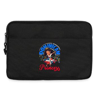 Drapeau de la République dominicaine Dom Rep Pride - Sacoche pour ordinateur portable 13 pouces - noir - Devant