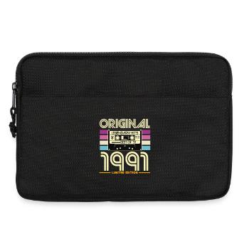 1991 Retro Legend Cassette - Laptop bag 13" - black - Front