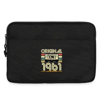 Cassette rétro 1961 Édition Limitée - Sacoche pour ordinateur portable 13 pouces - noir - Devant