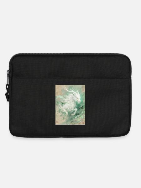 Bai Ze: Der Bote der göttlichen Weisheit - Laptoptasche 13" - Schwarz