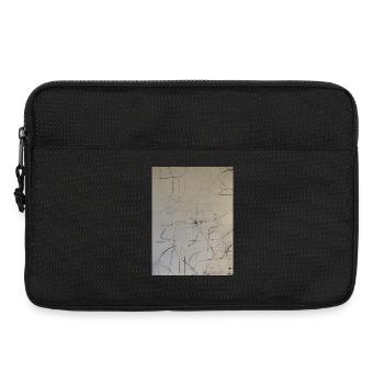 Artwork on T-SHIRT - Laptop bag 13" - black - Front