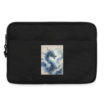 L'Apothéose Céleste : Dragon Bleu – Infinité - Sacoche pour ordinateur portable 13 pouces - noir - Devant