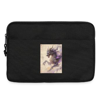 Die violette Apotheose: Qilin Zijin – Harmonie - Laptoptasche 13" - Schwarz - Vorne