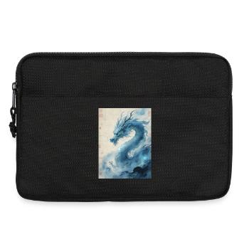 Le Premier Souffle : Dragon Bleu – Renouveau - Sacoche pour ordinateur portable 13 pouces - noir - Devant