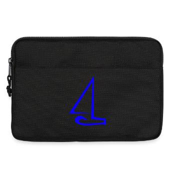 Voile - Sacoche pour ordinateur portable 13 pouces - noir - Devant