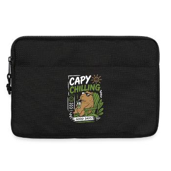 Capy Chilling Good Days - Laptoptasche 13" - Schwarz - Vorne