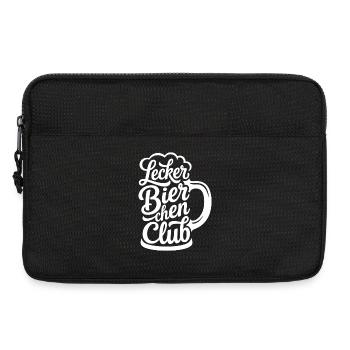 Lecker Bierchen Club - Laptoptasche 13" - Schwarz - Vorne