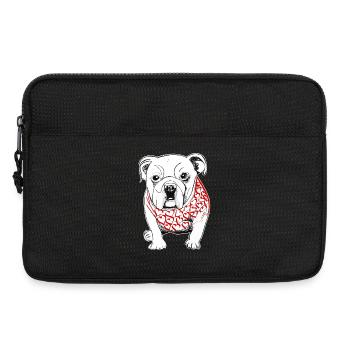 Bulldog puppy  - Laptoptasche 13" - Schwarz - Vorne