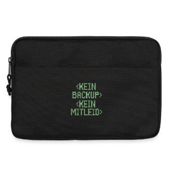 No Ticket No Support Informatiker IT Administrator - Laptoptasche 13" - Schwarz - Vorne