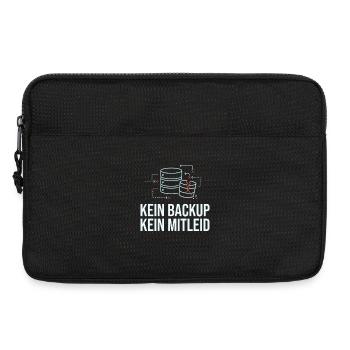 Kein Backup? Kein Mitleid! - Laptoptasche 13" - Schwarz - Vorne
