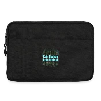 Gestern: Stromausfall Kein WLAN Kein Internet - Laptoptasche 13" - Schwarz - Vorne