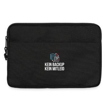 Kein Backup Kein Mitleid IT-Berater Admin - Laptoptasche 13" - Schwarz - Vorne