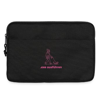 Exe ausführen Informatik Programming Geschenk pink - Laptoptasche 13" - Schwarz - Vorne
