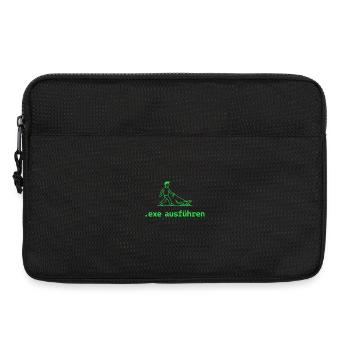 Exe ausführen Informatik Programming Geschenk - Laptoptasche 13" - Schwarz - Vorne