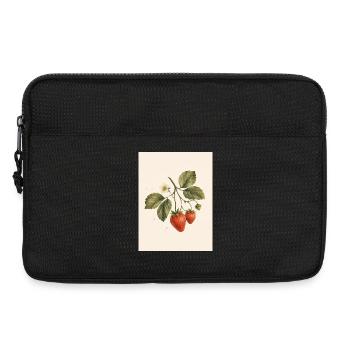 Sweet Like a Strawberry | Vintage Strawberry Botan - Laptoptasche 13" - Schwarz - Vorne