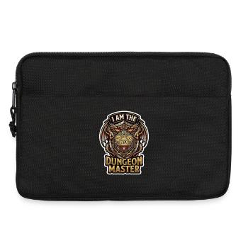 I Am The Game Master Dragon D20 Art - Laptop bag 13" - black - Front