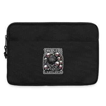 The Nat 1 Is Always Waiting RPG Art - Laptop bag 13" - black - Front