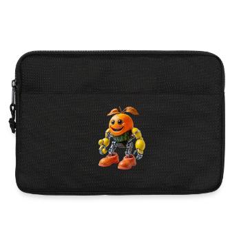 Juicy Orange Bot - Laptop bag 13" - black - Front