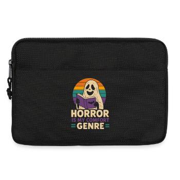 Horror Is My Comfort Genre Spirit - Laptop bag 13" - black - Front