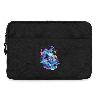 Poissons_Astro_Homme - Sacoche pour ordinateur portable 13 pouces - noir - Devant
