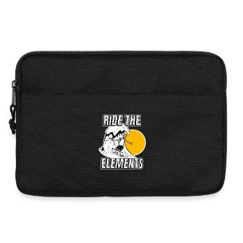 Squelette du Wave Rider - Sacoche pour ordinateur portable 13 pouces - noir - Devant