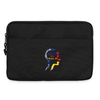 Feel It to Heal It ACT Therapy - Laptop bag 13" - black - Front