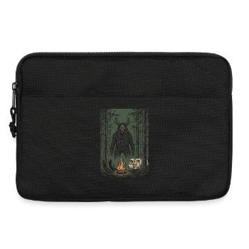 Randonnée - Aventure en plein air - Vous n’êtes pas seul - Sacoche pour ordinateur portable 13 pouces - noir - Devant