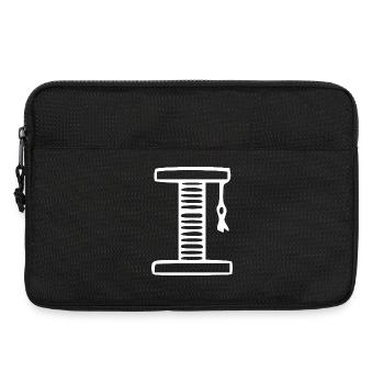 Kratzbaum Katze Geschenk - Laptoptasche 13" - Schwarz - Vorne