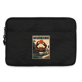 Mediterranean Crab - Laptoptasche 13" - Schwarz - Vorne