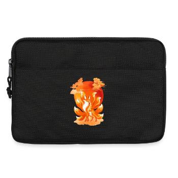 Neunschwänziger Fuchs – Ursprüngliches Geschenk - Laptoptasche 13" - Schwarz - Vorne