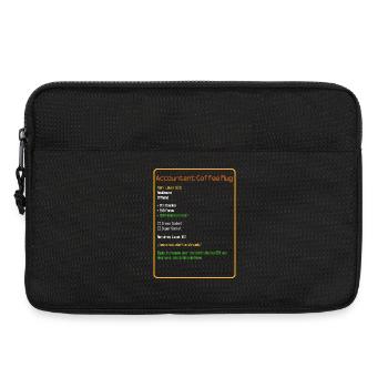 Tasse à café Comptable Niveau 666 - Sacoche pour ordinateur portable 13 pouces - noir - Devant