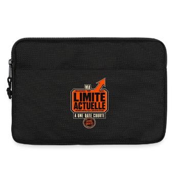 Ma limite actuelle expire bientôt - Sacoche pour ordinateur portable 13 pouces - noir - Devant