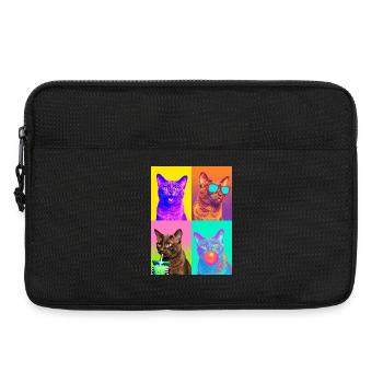 Chats Havana Cat - Sacoche pour ordinateur portable 13 pouces - noir - Devant