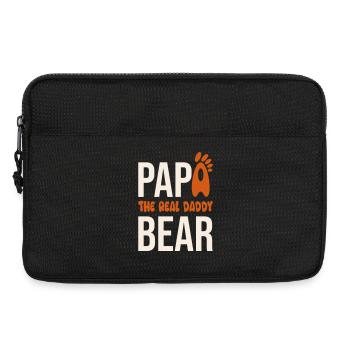 Papa Bear: El Real Daddy - Laptoptasche 13" - Schwarz - Vorne