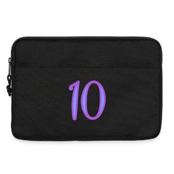 10 - Laptoptasche 13" - Schwarz - Vorne