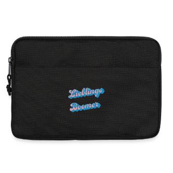 Lieblinge Boomer Retro Schriftzug - Laptoptasche 13" - Schwarz - Vorne