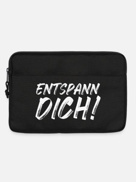 Entspann Dich! - Laptoptasche 13" - Schwarz