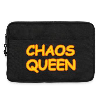 CHAOS QUEEN - Laptop bag 13" - black - Front