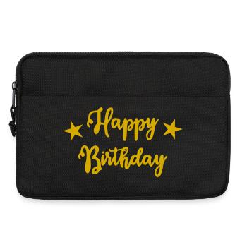 JAHRESTAG. ALLES GUTE ZUM GEBURTSTAG. ALLES GUTE ZUM GEBURTSTAG. - Laptoptasche 13" - Schwarz - Vorne