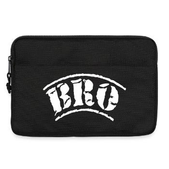 bro sis frère sœur famille amour grand petit meilleur - Sacoche pour ordinateur portable 13 pouces - noir - Devant