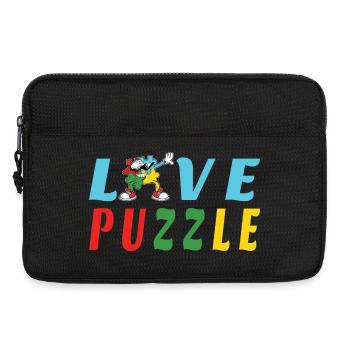 Love Puzzle - Laptop bag 13" - black - Front