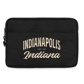 Vintage Indianapolis Script Logo - Laptoptasche 13" - Schwarz - Vorne