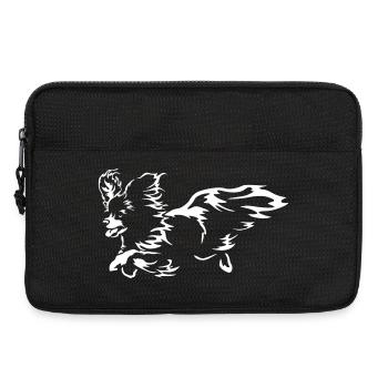 Papillon "Black Edition" - Laptoptasche 13" - Schwarz - Vorne