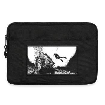 Das Wrack - Laptoptasche 13" - Schwarz - Vorne