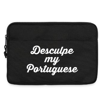 PORTUGAL Portugiesische Sprache - Laptoptasche 13" - Schwarz - Vorne