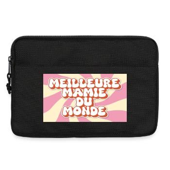 Beste Oma der Welt - Laptoptasche 13" - Schwarz - Vorne