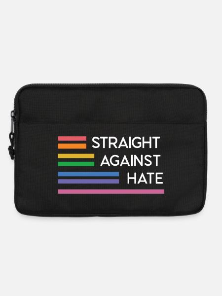 LGBT Pride Month - Direkt gegen Hass - Laptoptasche 13" - Schwarz