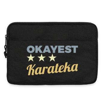 Okayest Karateka - Laptoptasche 13" - Schwarz - Vorne