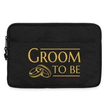 Fiancé de mariage du marié - Sacoche pour ordinateur portable 13 pouces - noir - Devant