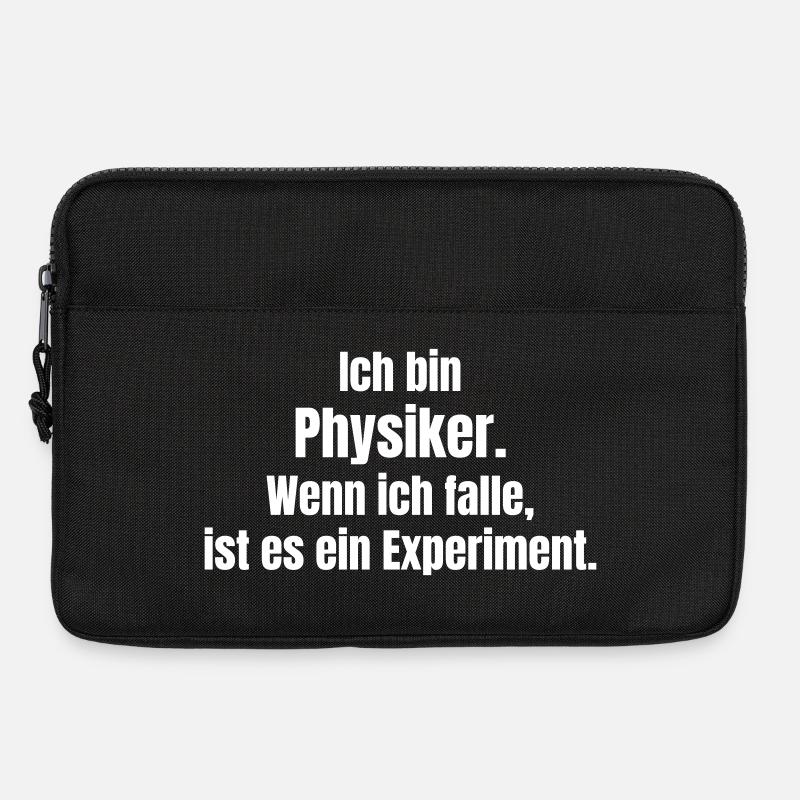 Physicist Humor Case Experiment - Laptop bag 13" - black